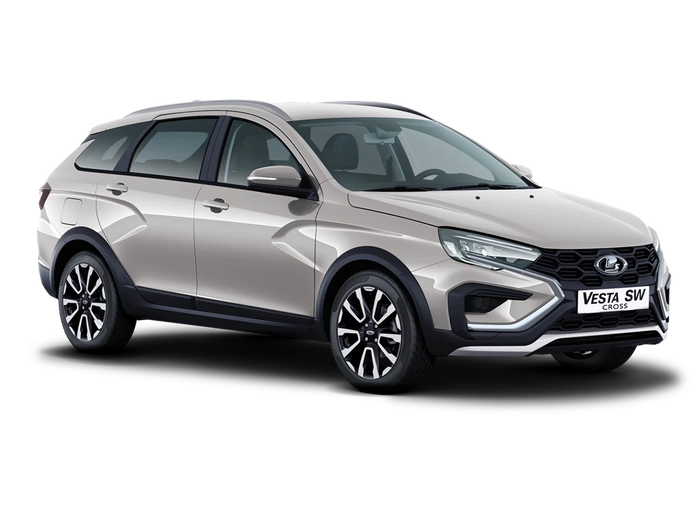 Lada Vesta SW Cross New Серебристый