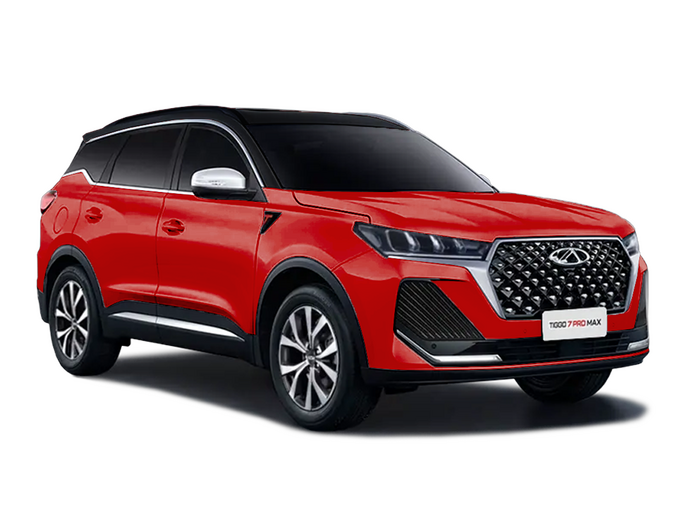 Chery Tiggo 7 PRO MAX New Огненно-красный (черная крыша)